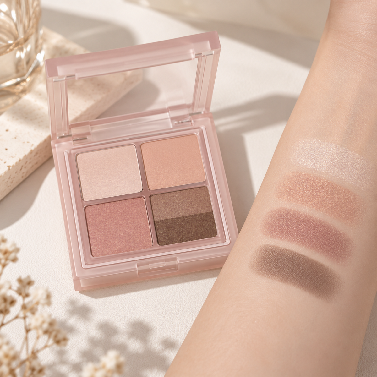 5 Colors Low Saturated Eyeshadow Palette
